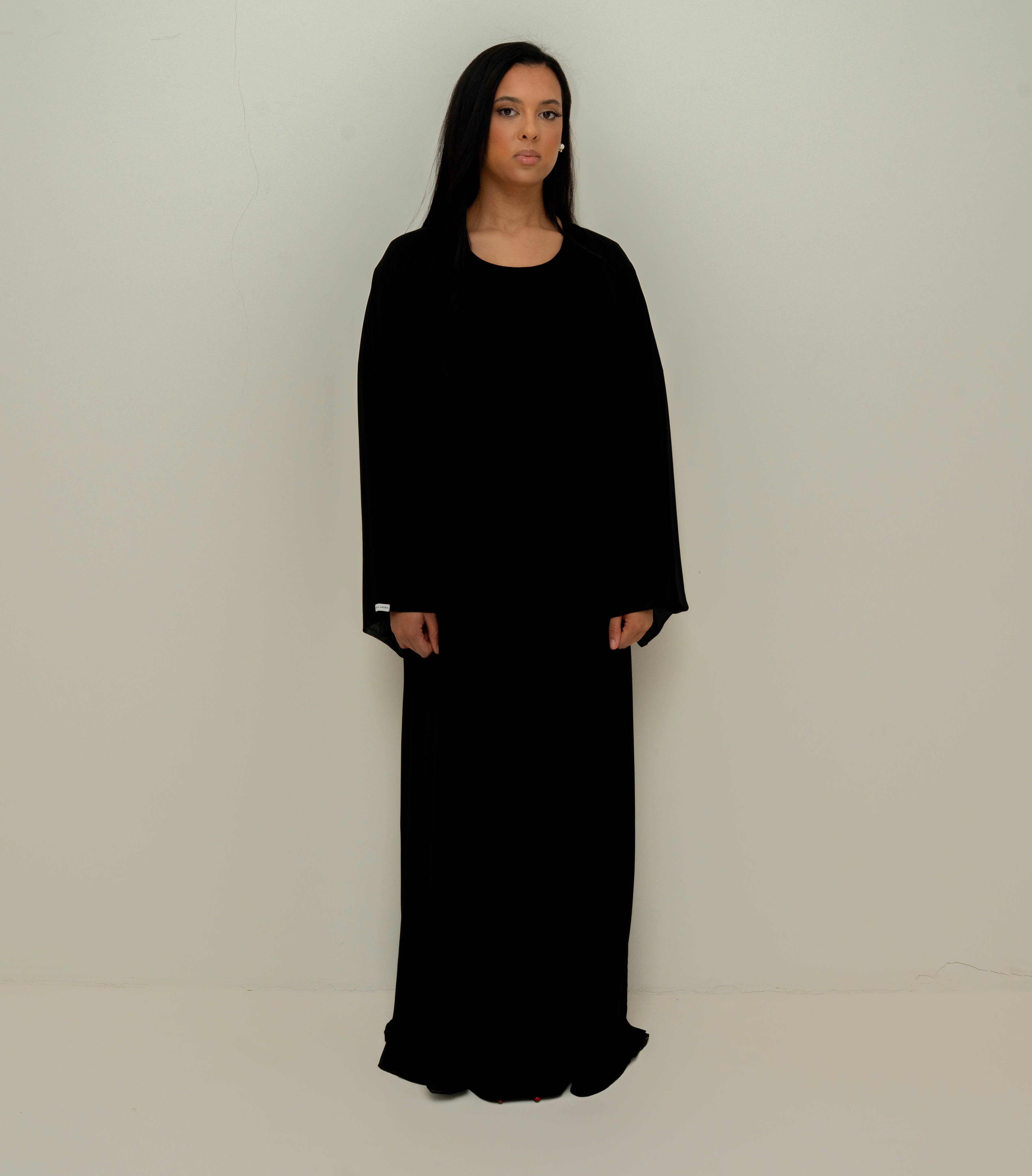 PREMIUM ABAYA 3 PIECE’S - BLACK