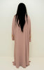 ABAYA RAFINA 3 PIECE’S - MUTED ROSE