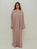 ABAYA.AMIRA 3 PIECE’S - NUDE