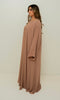 PREMIUM ABAYA 3 PIECE’S - DUSTY PINK