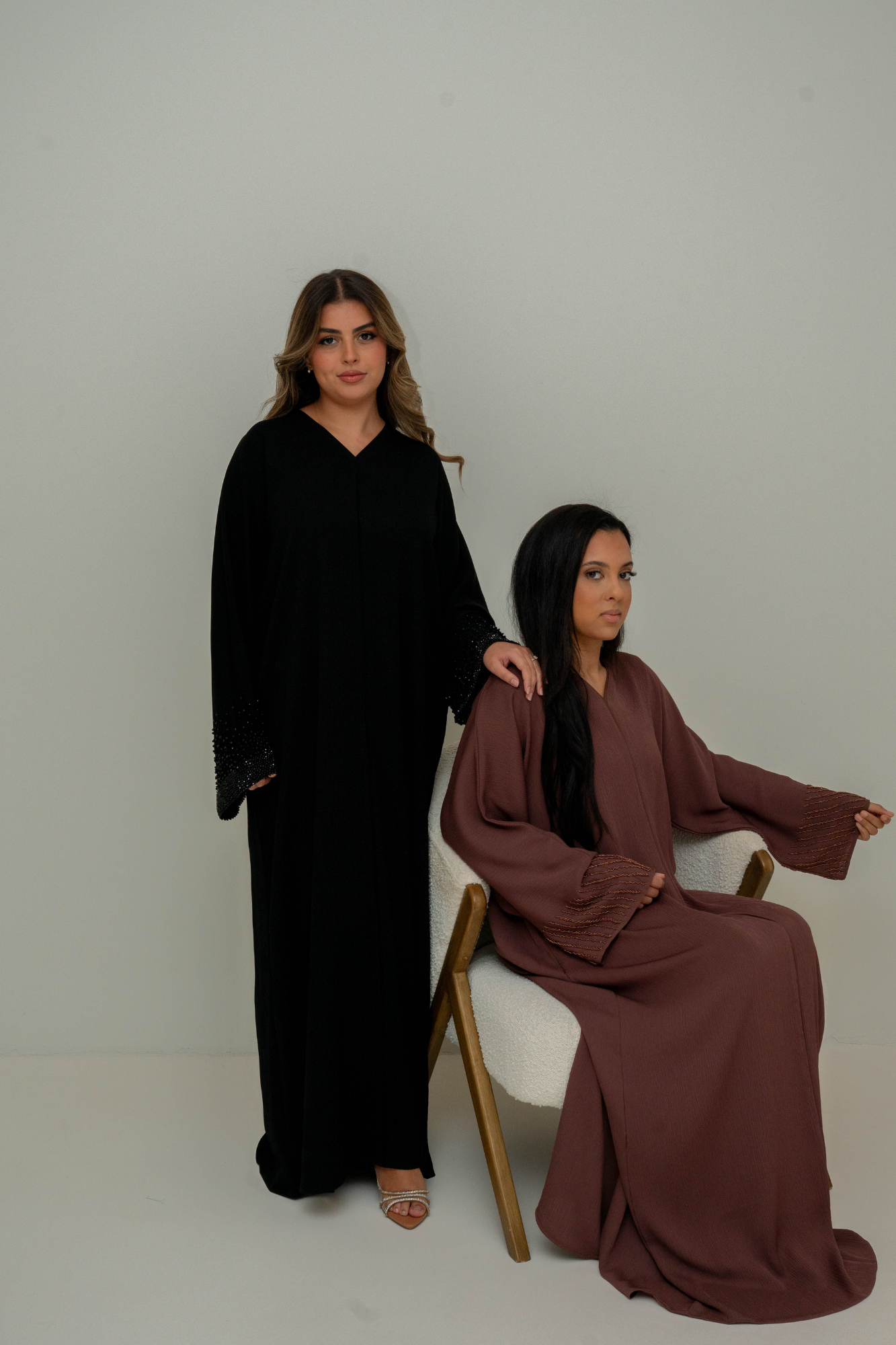 ABAYA DARK BROWN - CARMELLA