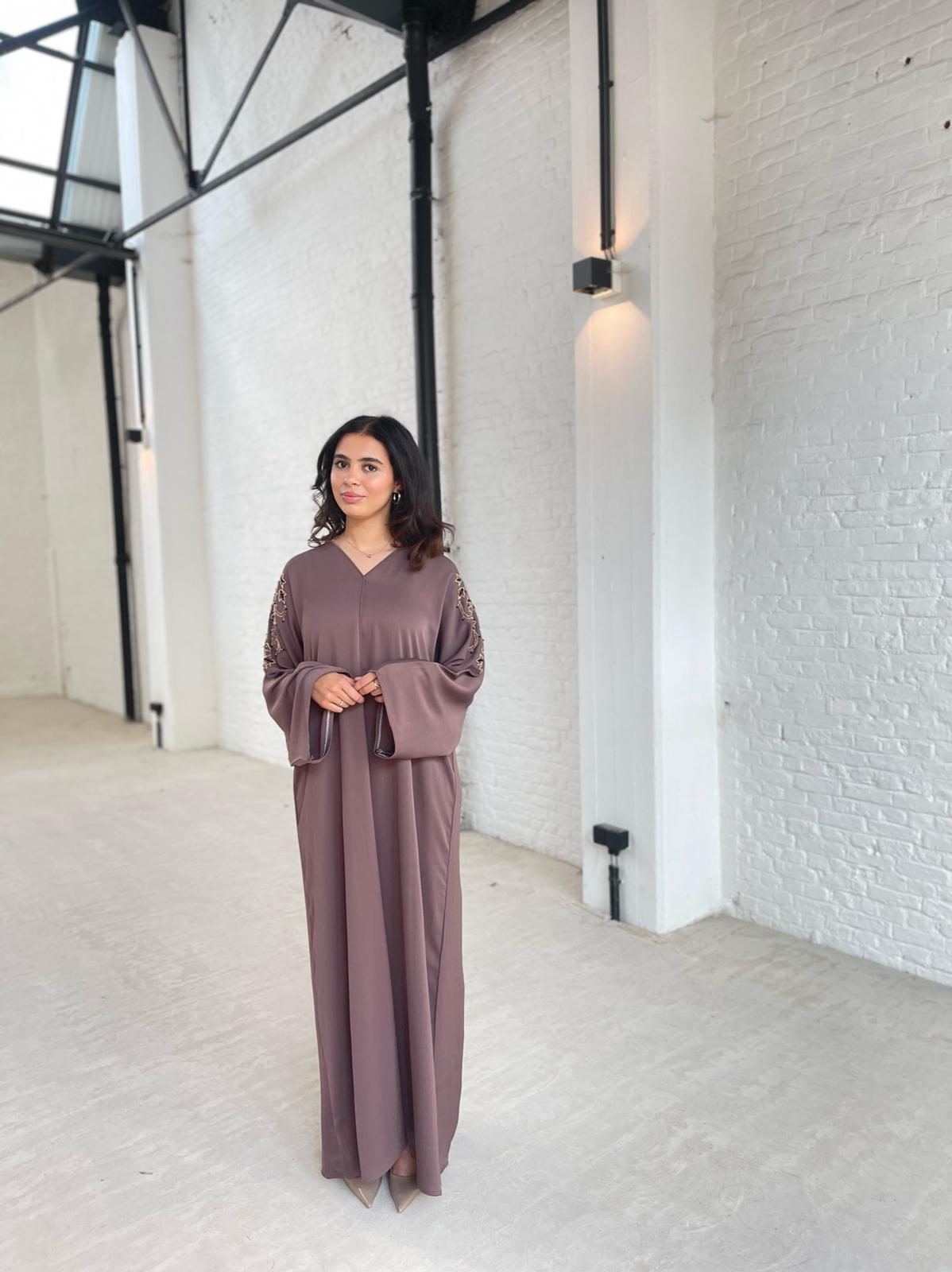 ABAYA / MAUVE PRUPLE