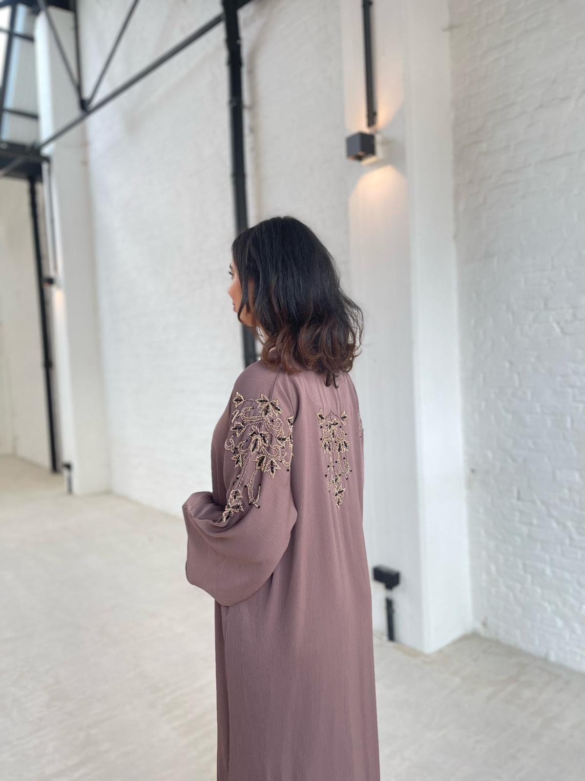 ABAYA / MAUVE PRUPLE