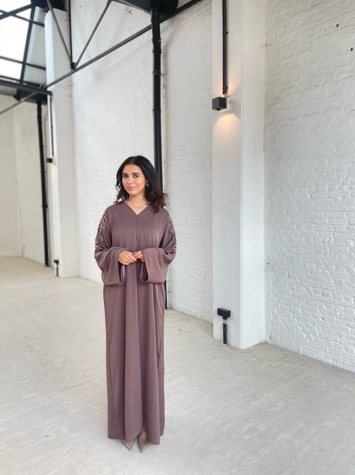 ABAYA / MAUVE PRUPLE