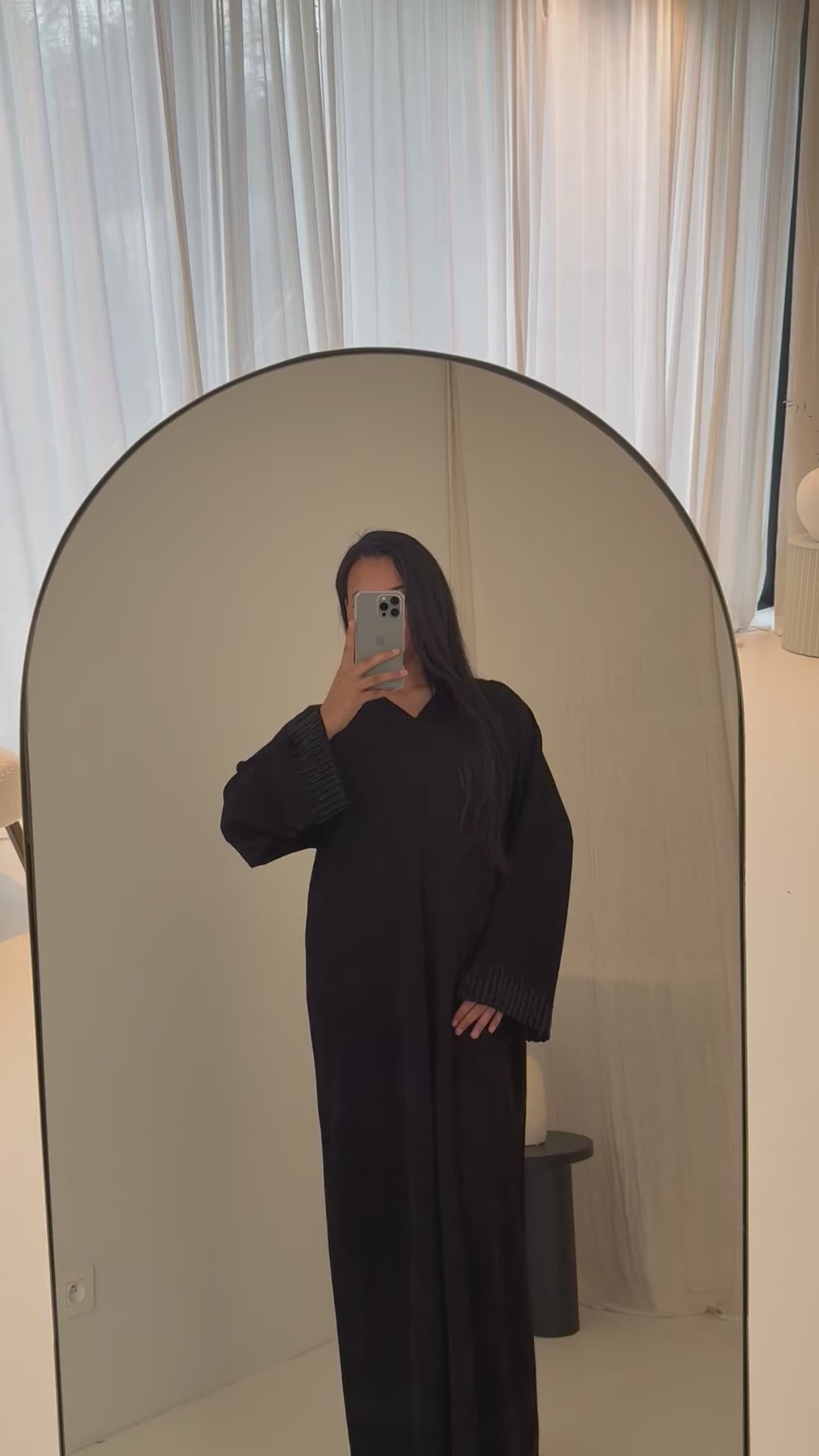 ABAYA BLACK - NOIRA