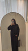 Laad en speel video af in Galerijviewer, ABAYA BLACK - NOIRA