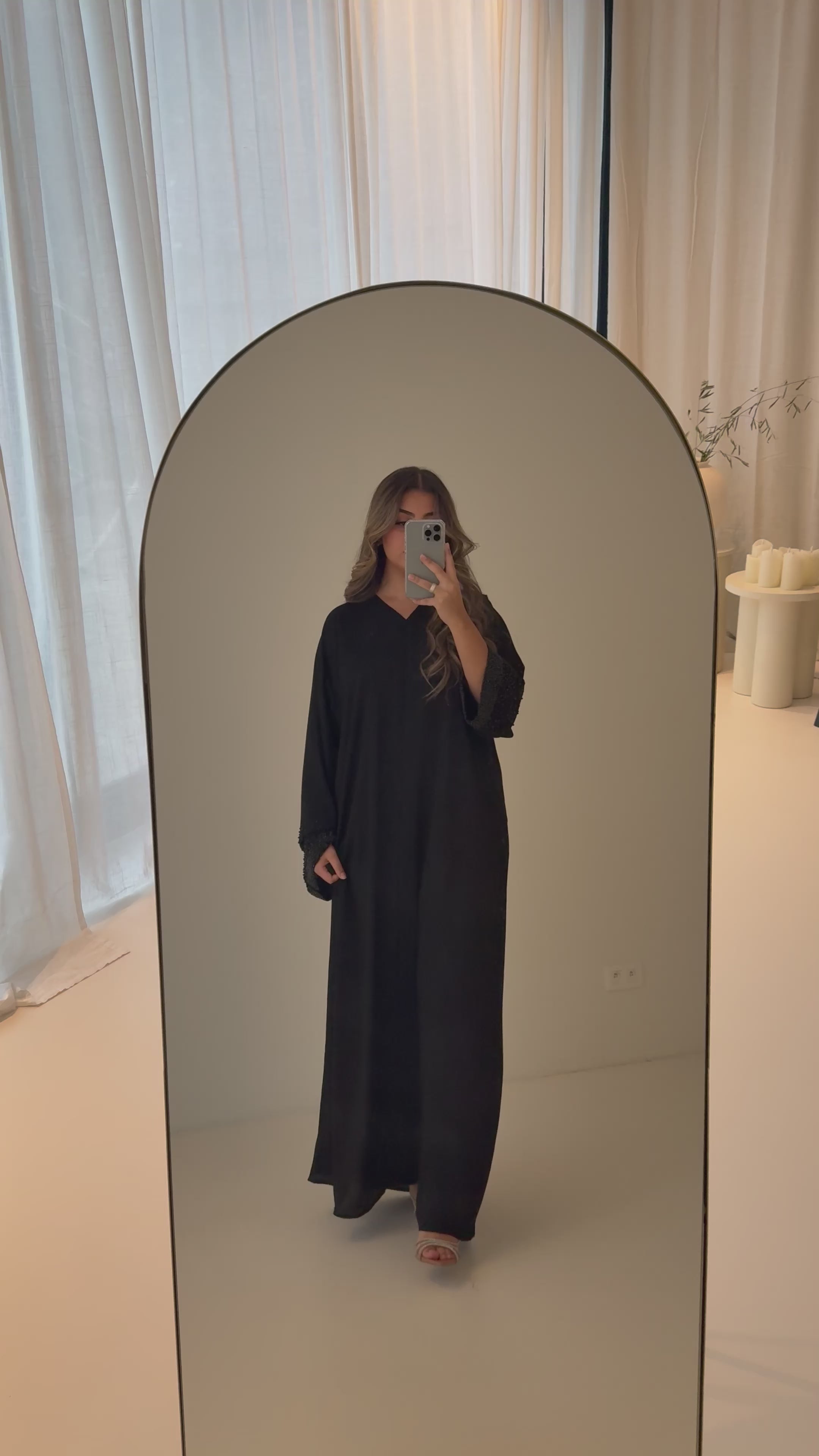 ABAYA BLACK - SERAPHINA